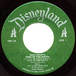 Disneyland Record Label DBR-28